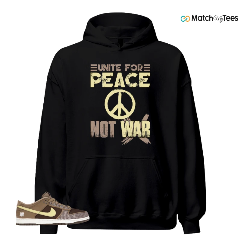 NIKE DUNK LOW UNDEFEATED CANTEEN DUNK VS. AF1 PACK SNEAKER Matching Tees hoodie