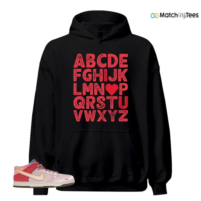 NIKE DUNK MID SOCIAL STATUS FREE LUNCH STRAWBERRY MILK SNEAKER Matching Tees hoodie