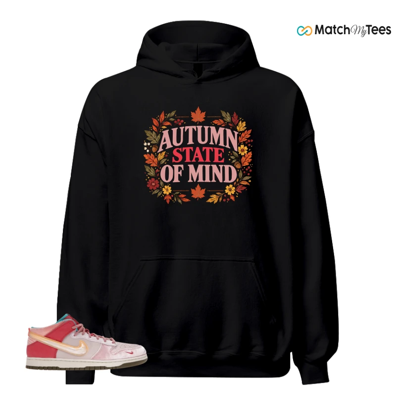 NIKE DUNK MID SOCIAL STATUS FREE LUNCH STRAWBERRY MILK SNEAKER Matching Tees hoodie