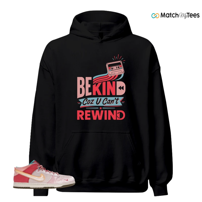 NIKE DUNK MID SOCIAL STATUS FREE LUNCH STRAWBERRY MILK SNEAKER Matching Tees hoodie