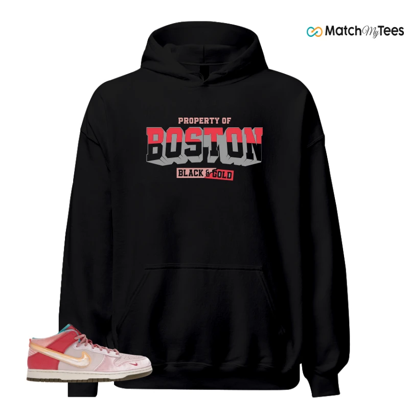 NIKE DUNK MID SOCIAL STATUS FREE LUNCH STRAWBERRY MILK SNEAKER Matching Tees hoodie