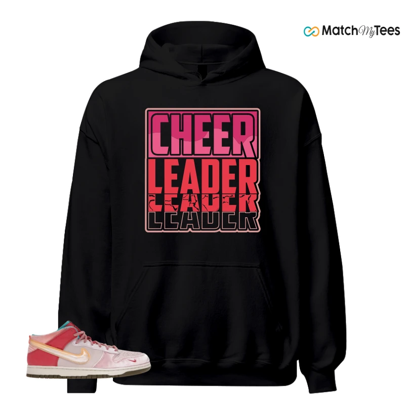 NIKE DUNK MID SOCIAL STATUS FREE LUNCH STRAWBERRY MILK SNEAKER Matching Tees hoodie