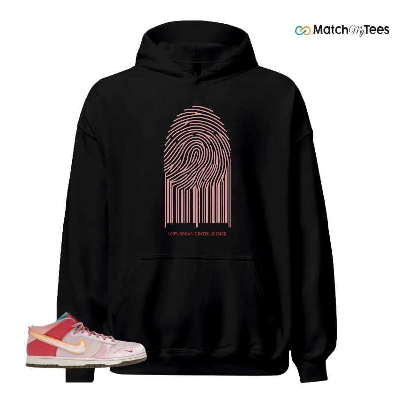NIKE DUNK MID SOCIAL STATUS FREE LUNCH STRAWBERRY MILK SNEAKER Matching Tees hoodie