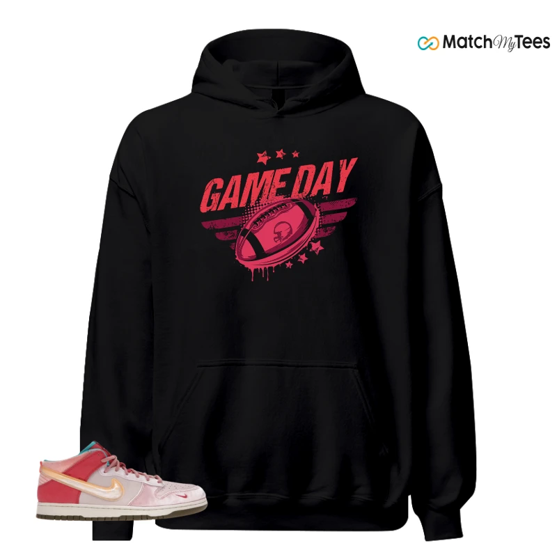 NIKE DUNK MID SOCIAL STATUS FREE LUNCH STRAWBERRY MILK SNEAKER Matching Tees hoodie