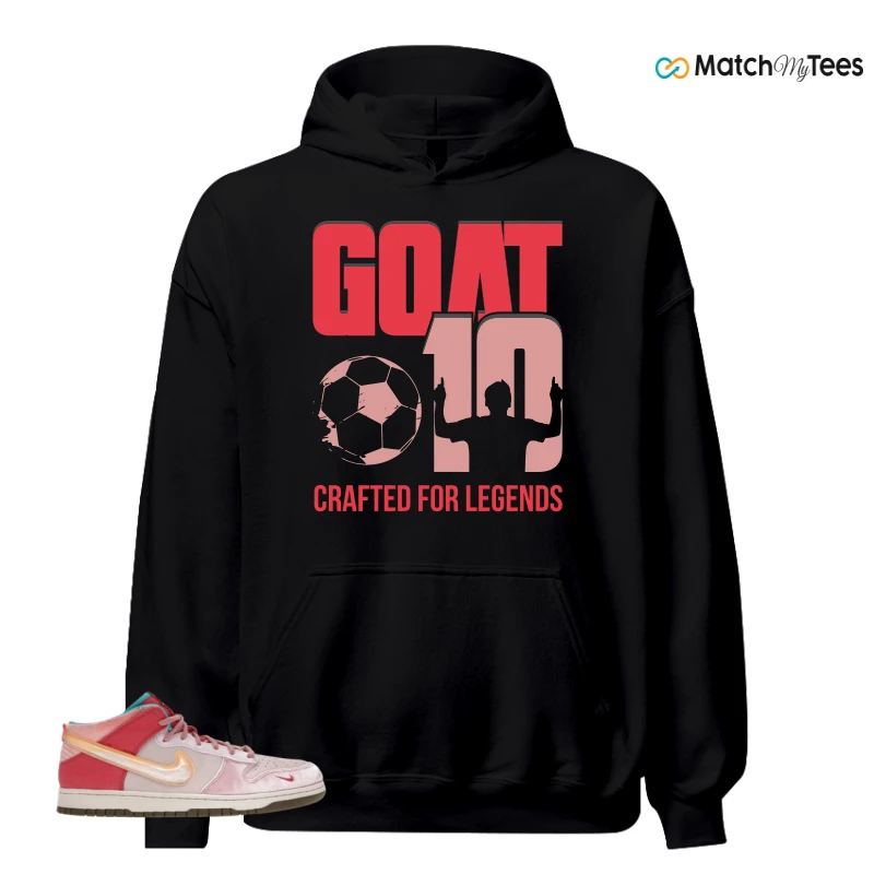NIKE DUNK MID SOCIAL STATUS FREE LUNCH STRAWBERRY MILK SNEAKER Matching Tees hoodie