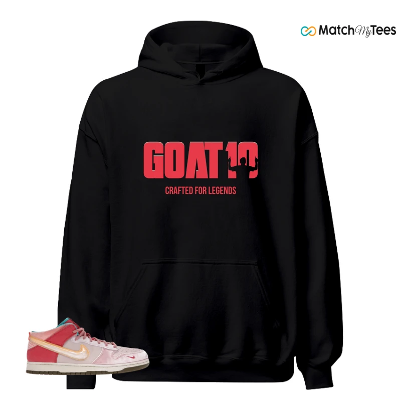 NIKE DUNK MID SOCIAL STATUS FREE LUNCH STRAWBERRY MILK SNEAKER Matching Tees hoodie