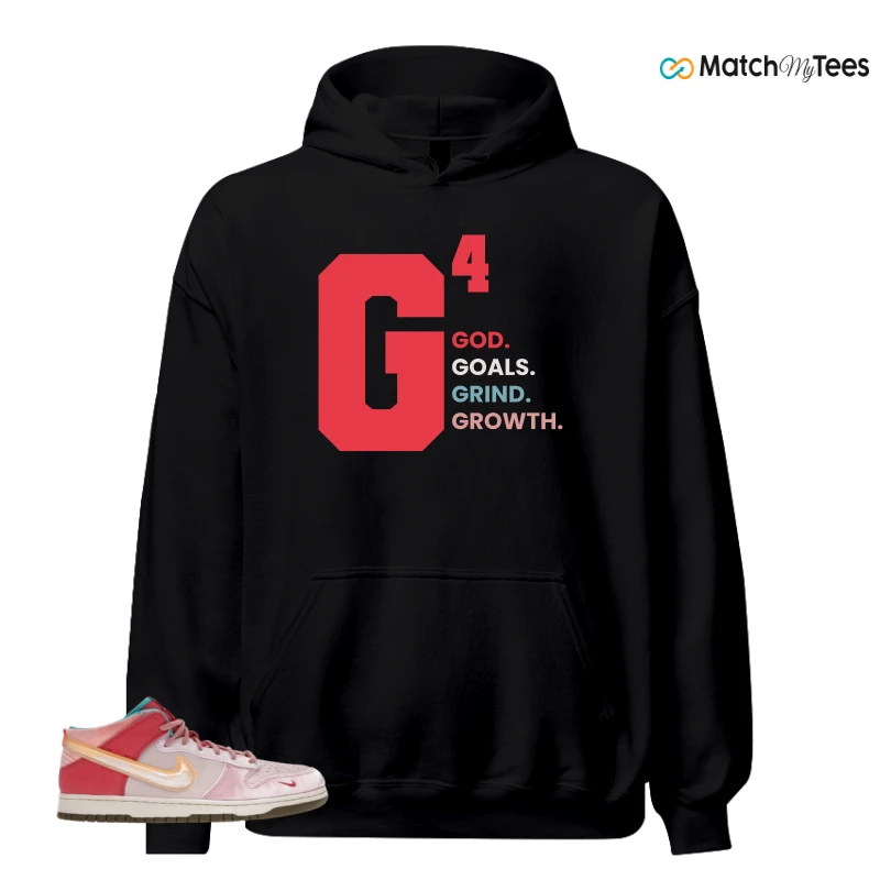 NIKE DUNK MID SOCIAL STATUS FREE LUNCH STRAWBERRY MILK SNEAKER Matching Tees hoodie