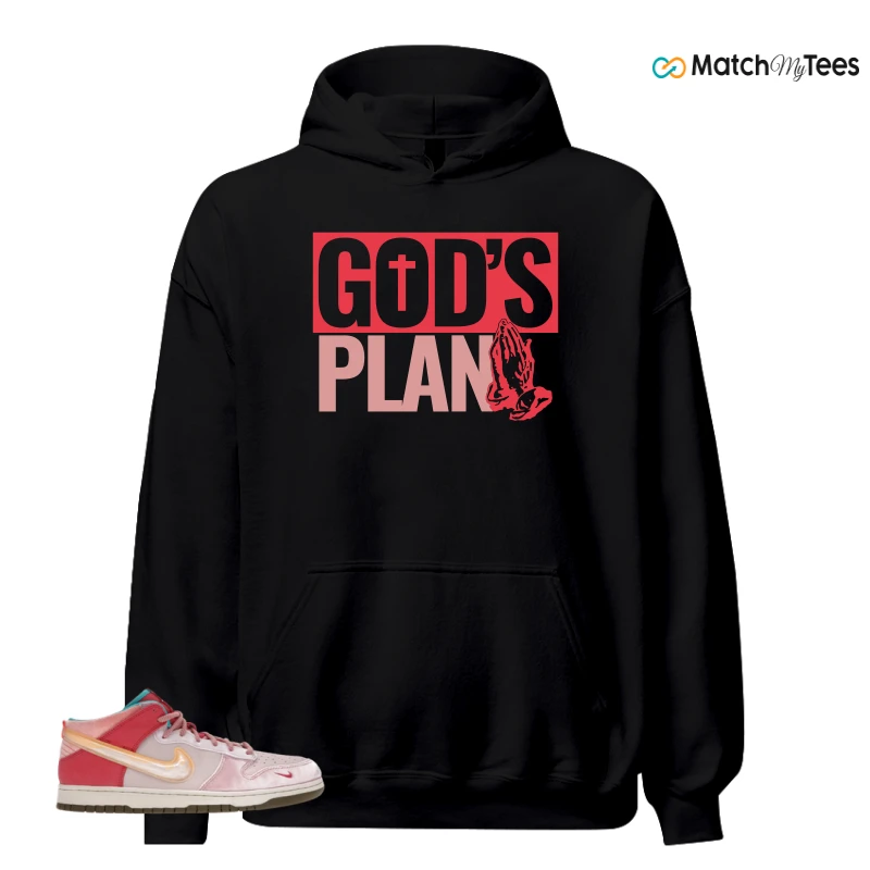 NIKE DUNK MID SOCIAL STATUS FREE LUNCH STRAWBERRY MILK SNEAKER Matching Tees hoodie