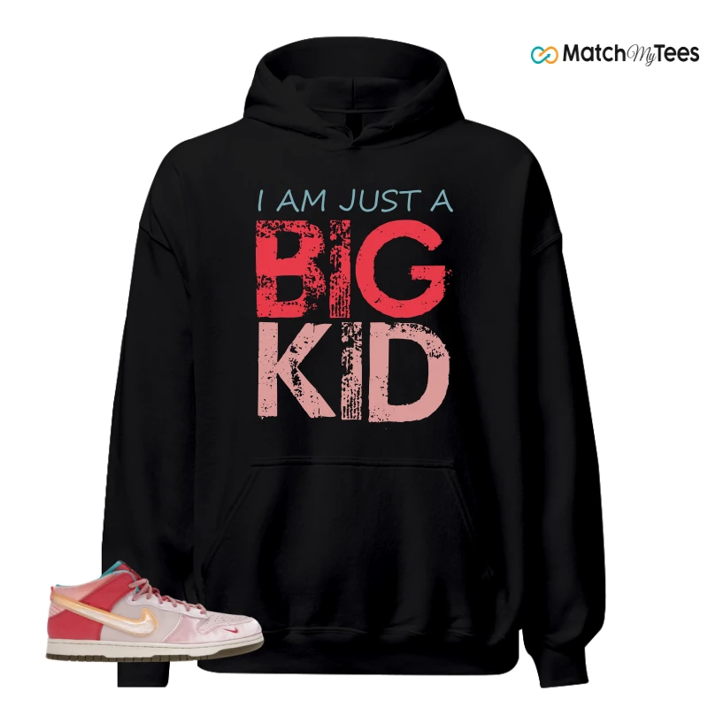 NIKE DUNK MID SOCIAL STATUS FREE LUNCH STRAWBERRY MILK SNEAKER Matching Tees hoodie