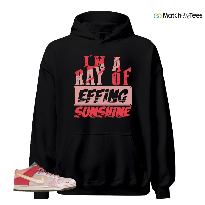 NIKE DUNK MID SOCIAL STATUS FREE LUNCH STRAWBERRY MILK SNEAKER Matching Tees hoodie