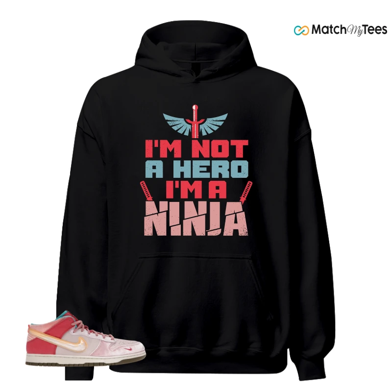 NIKE DUNK MID SOCIAL STATUS FREE LUNCH STRAWBERRY MILK SNEAKER Matching Tees hoodie