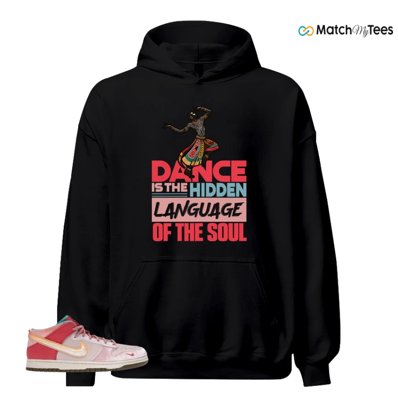 NIKE DUNK MID SOCIAL STATUS FREE LUNCH STRAWBERRY MILK SNEAKER Matching Tees hoodie