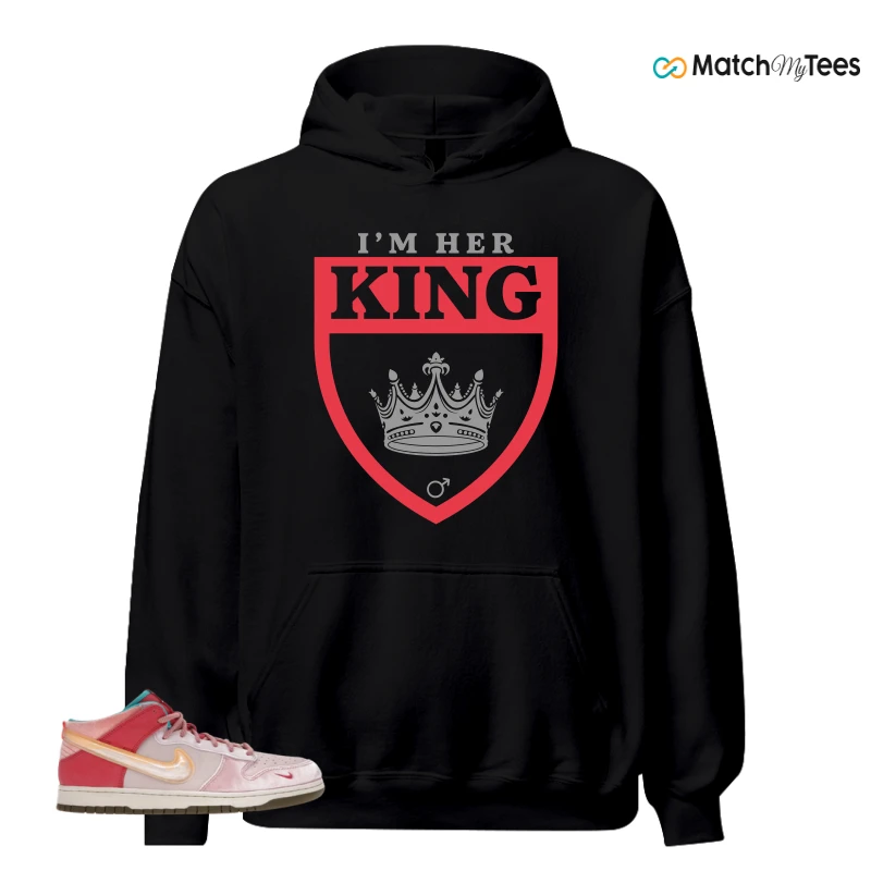 NIKE DUNK MID SOCIAL STATUS FREE LUNCH STRAWBERRY MILK SNEAKER Matching Tees hoodie