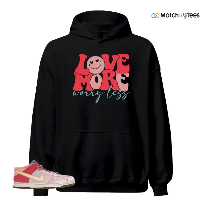 NIKE DUNK MID SOCIAL STATUS FREE LUNCH STRAWBERRY MILK SNEAKER Matching Tees hoodie