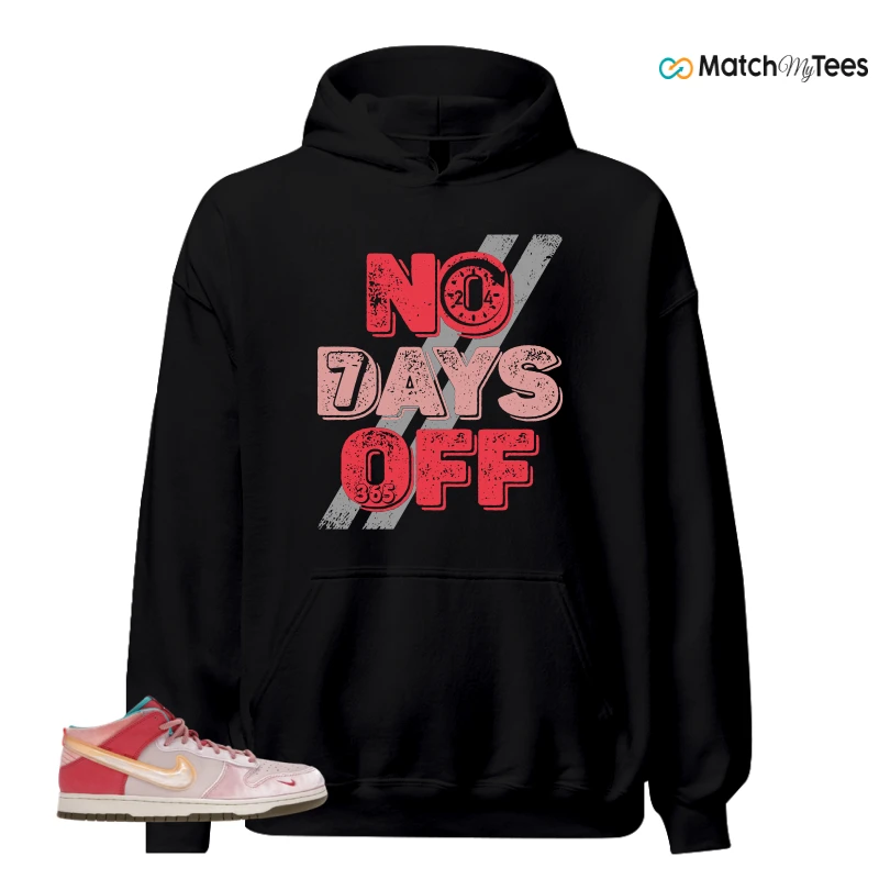NIKE DUNK MID SOCIAL STATUS FREE LUNCH STRAWBERRY MILK SNEAKER Matching Tees hoodie