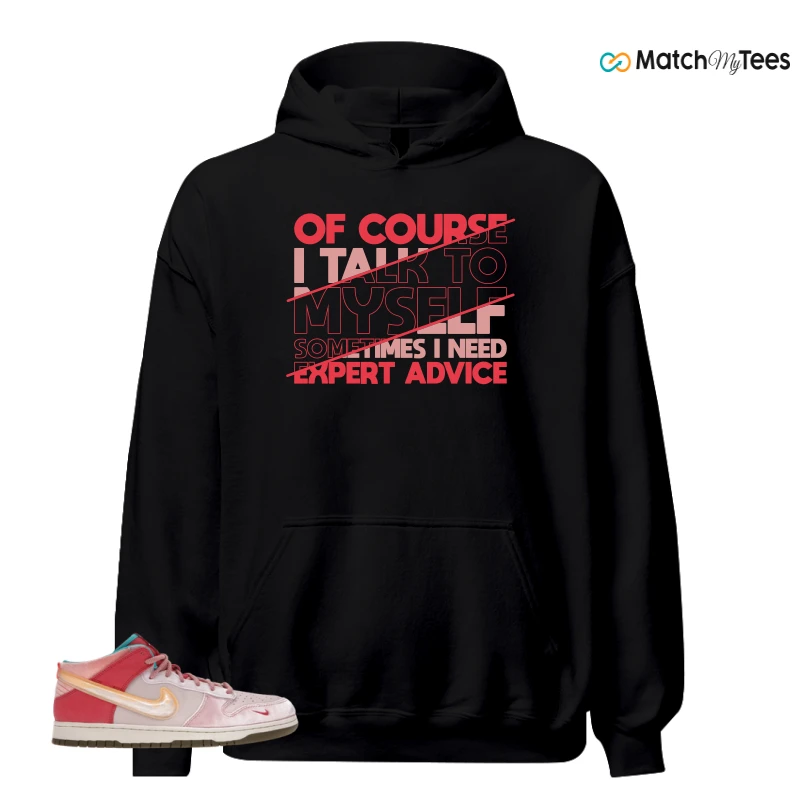 NIKE DUNK MID SOCIAL STATUS FREE LUNCH STRAWBERRY MILK SNEAKER Matching Tees hoodie