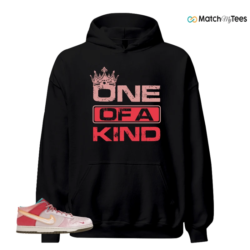 NIKE DUNK MID SOCIAL STATUS FREE LUNCH STRAWBERRY MILK SNEAKER Matching Tees hoodie