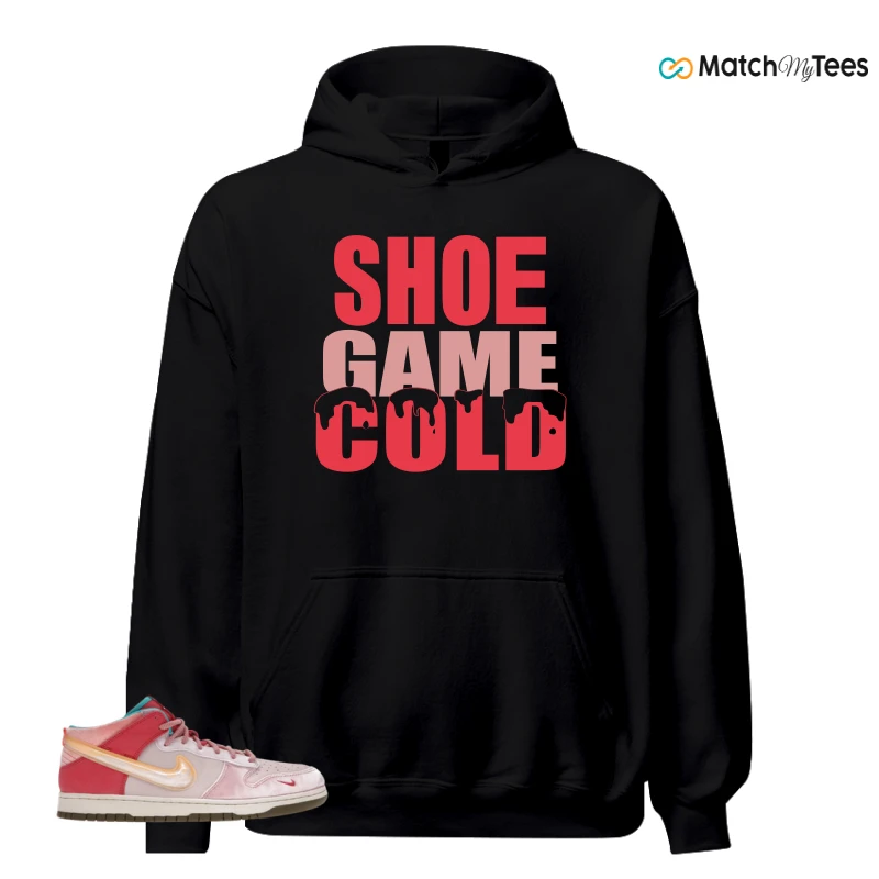 NIKE DUNK MID SOCIAL STATUS FREE LUNCH STRAWBERRY MILK SNEAKER Matching Tees hoodie