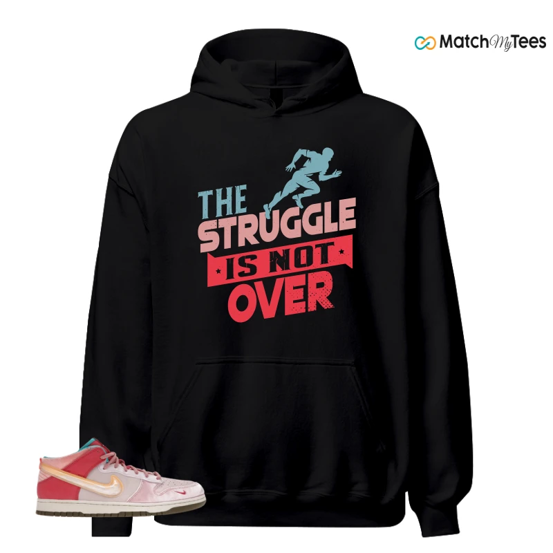 NIKE DUNK MID SOCIAL STATUS FREE LUNCH STRAWBERRY MILK SNEAKER Matching Tees hoodie