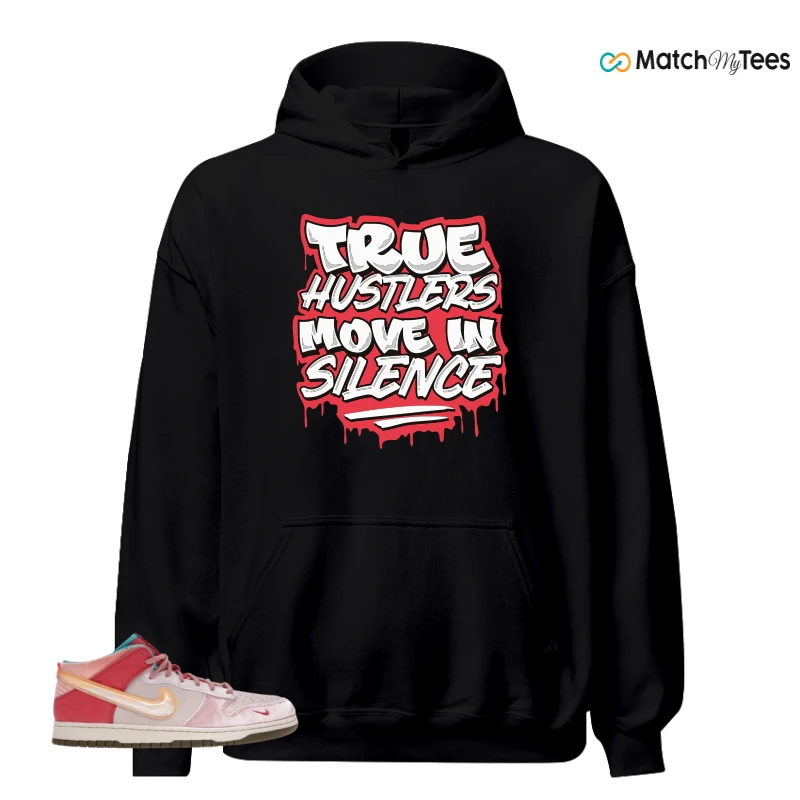 NIKE DUNK MID SOCIAL STATUS FREE LUNCH STRAWBERRY MILK SNEAKER Matching Tees hoodie