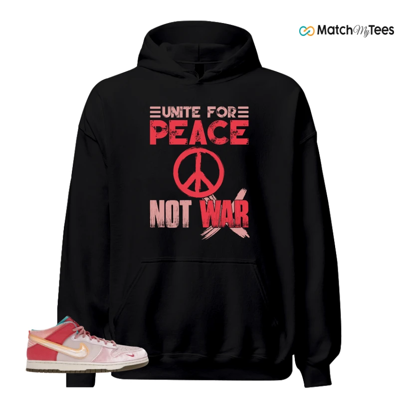 NIKE DUNK MID SOCIAL STATUS FREE LUNCH STRAWBERRY MILK SNEAKER Matching Tees hoodie