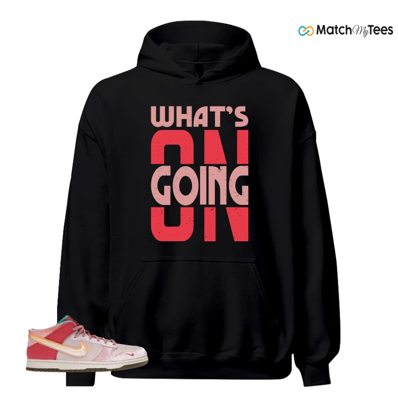 What’s Going On? Black matching Hoodie Hoodie
