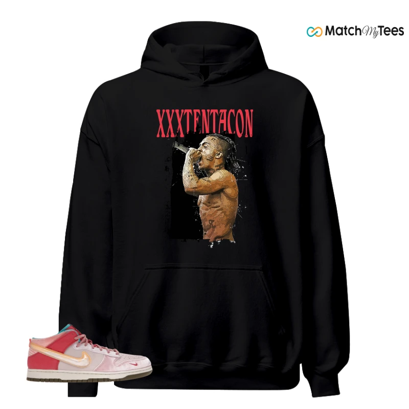 NIKE DUNK MID SOCIAL STATUS FREE LUNCH STRAWBERRY MILK SNEAKER Matching Tees hoodie