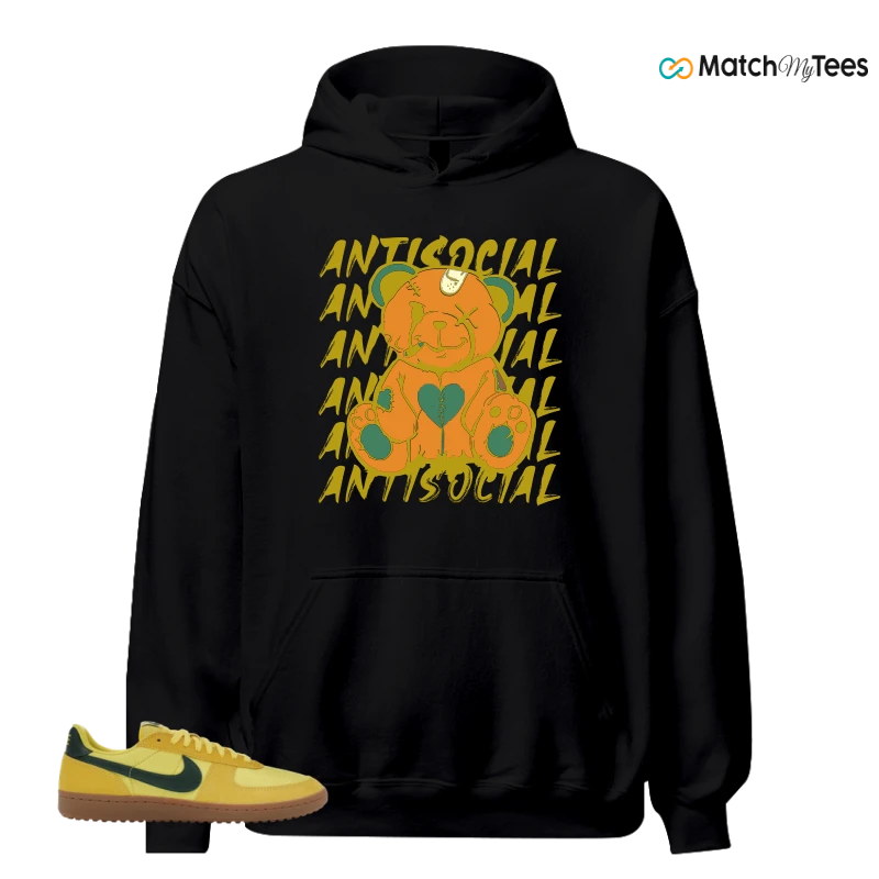 NIKE FIELD GENERAL 82 CHROME YELLOW FIR SNEAKER Matching Tees hoodie