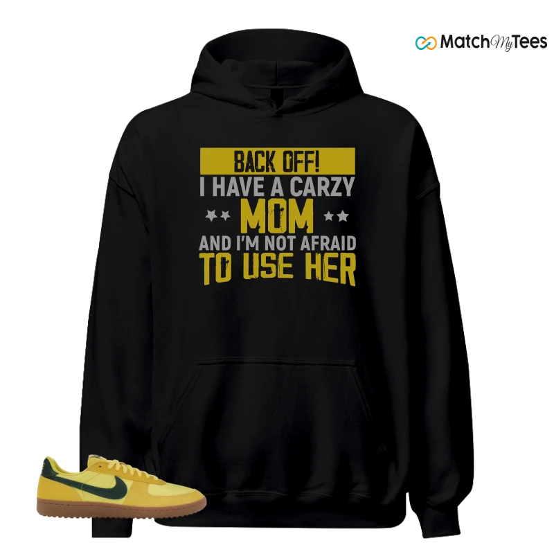 NIKE FIELD GENERAL 82 CHROME YELLOW FIR SNEAKER Matching Tees hoodie