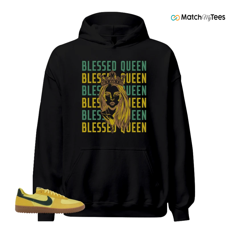 NIKE FIELD GENERAL 82 CHROME YELLOW FIR SNEAKER Matching Tees hoodie