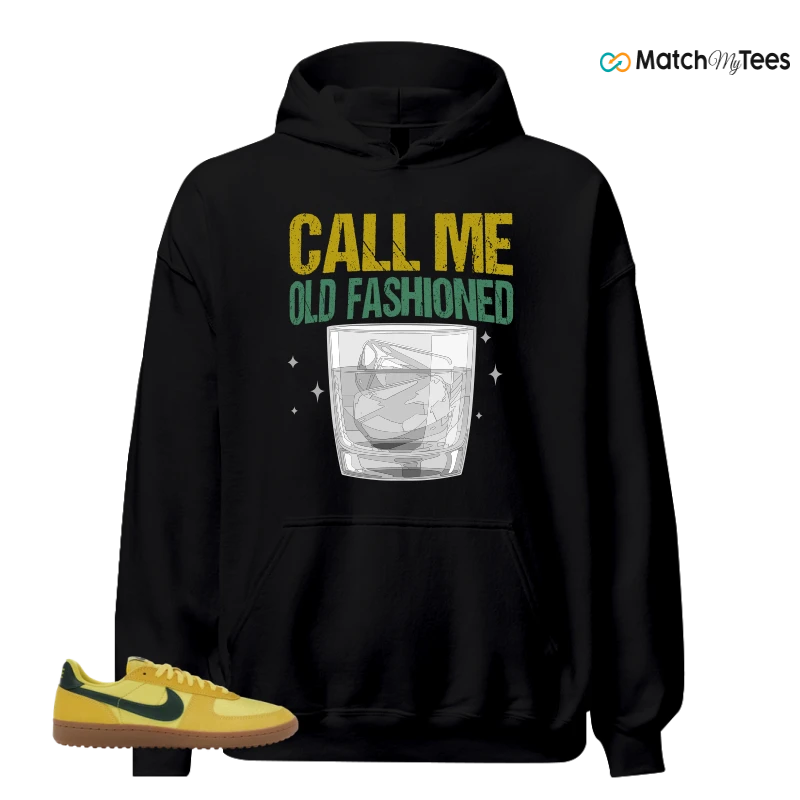 NIKE FIELD GENERAL 82 CHROME YELLOW FIR SNEAKER Matching Tees hoodie