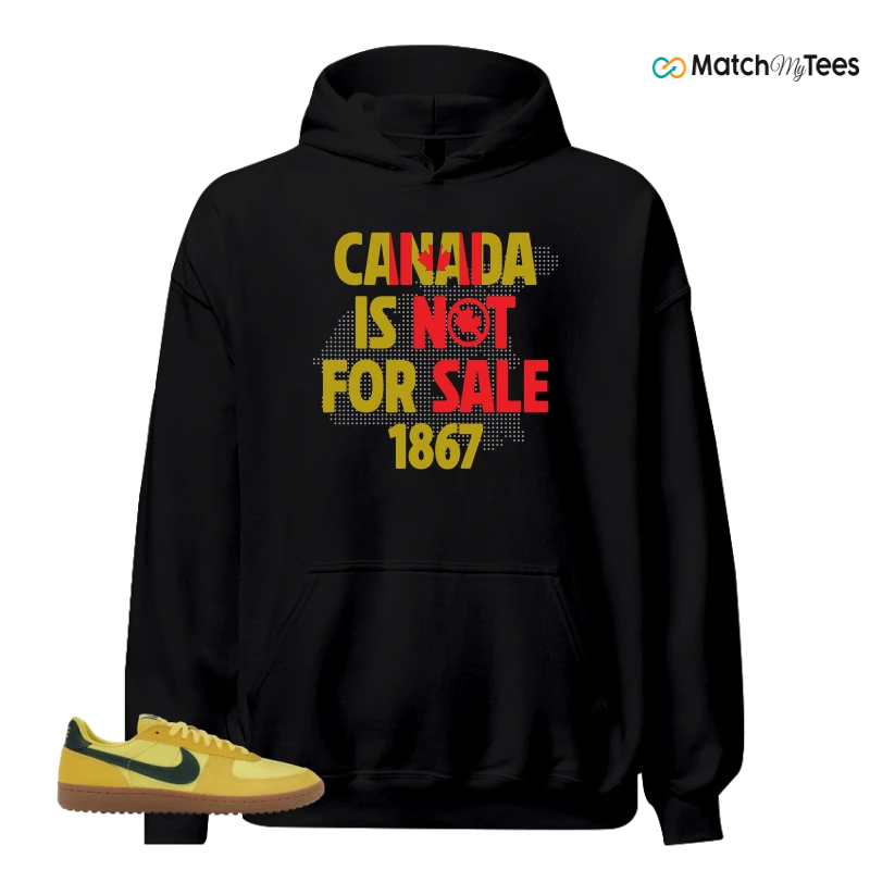 NIKE FIELD GENERAL 82 CHROME YELLOW FIR SNEAKER Matching Tees hoodie