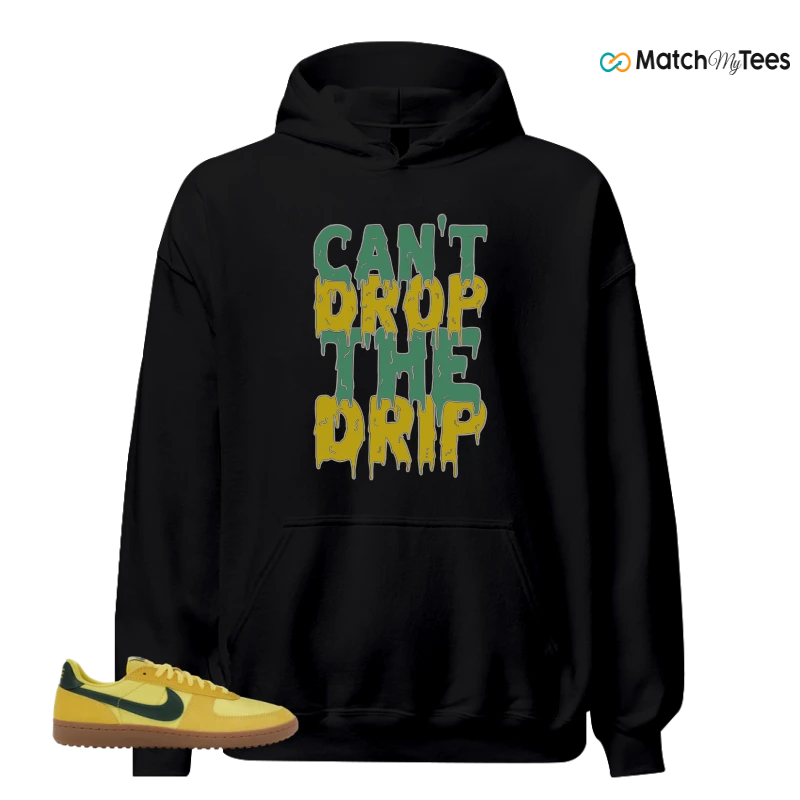 NIKE FIELD GENERAL 82 CHROME YELLOW FIR SNEAKER Matching Tees hoodie