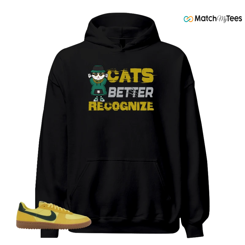 NIKE FIELD GENERAL 82 CHROME YELLOW FIR SNEAKER Matching Tees hoodie