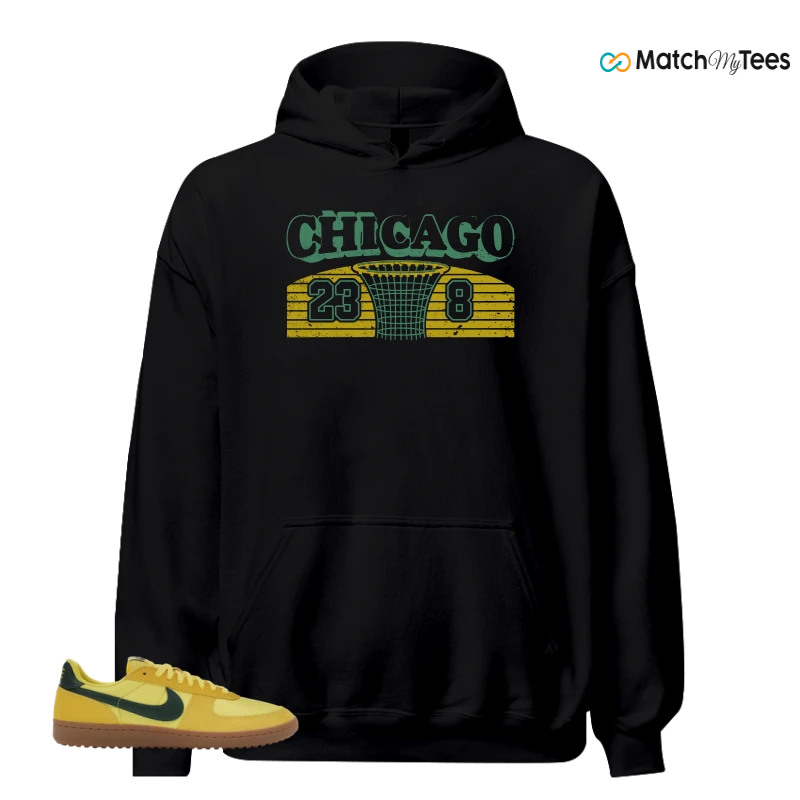 NIKE FIELD GENERAL 82 CHROME YELLOW FIR SNEAKER Matching Tees hoodie