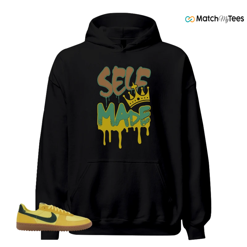 NIKE FIELD GENERAL 82 CHROME YELLOW FIR SNEAKER Matching Tees hoodie