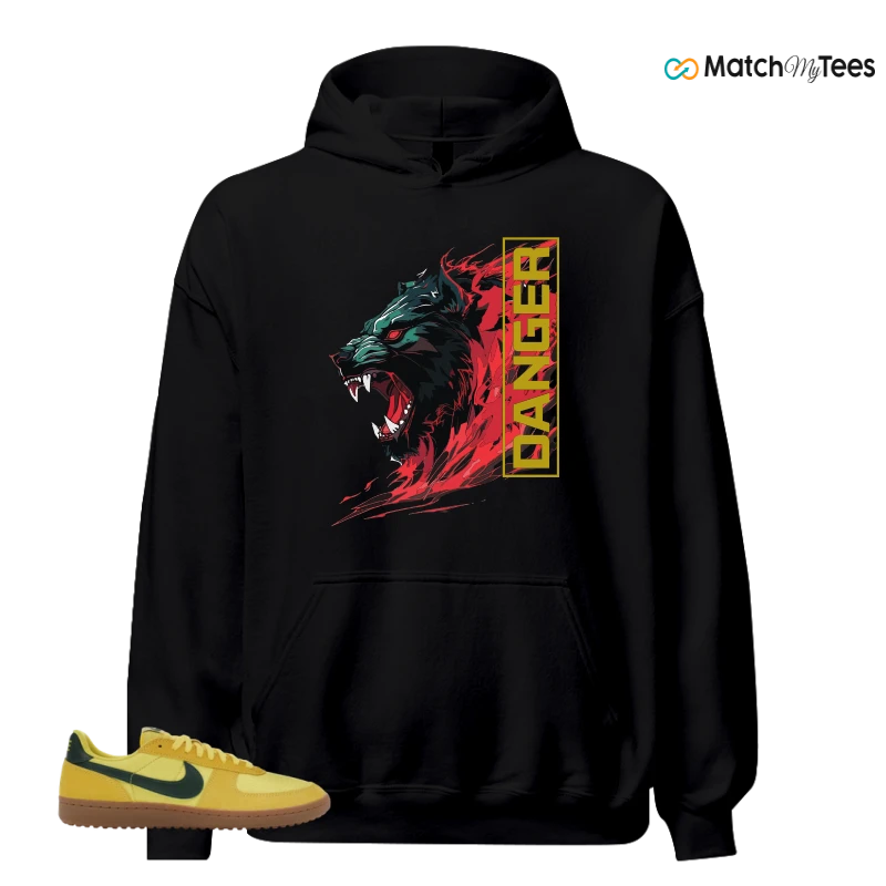 NIKE FIELD GENERAL 82 CHROME YELLOW FIR SNEAKER Matching Tees hoodie