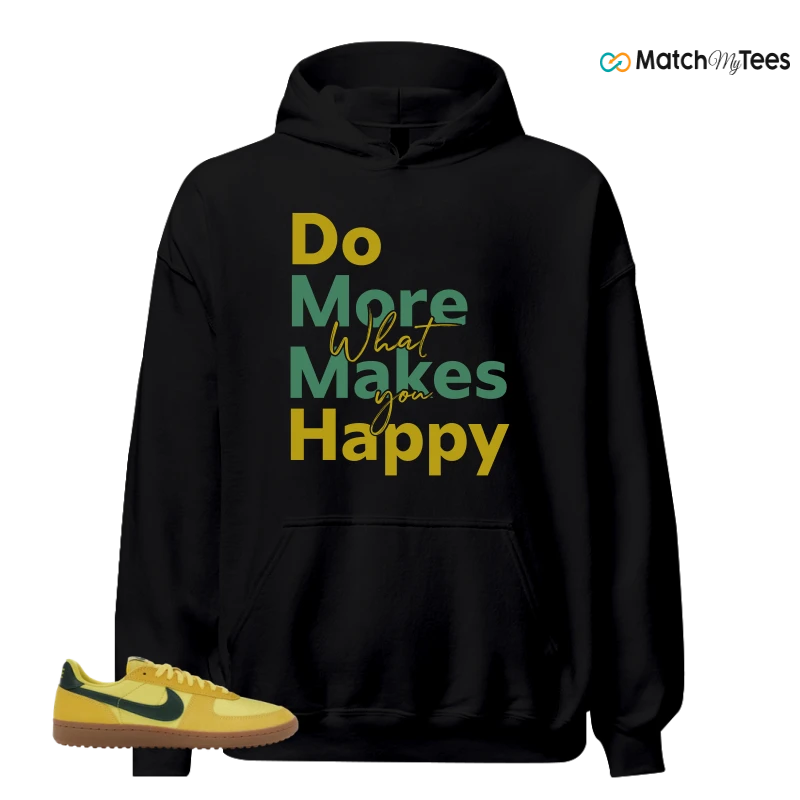 NIKE FIELD GENERAL 82 CHROME YELLOW FIR SNEAKER Matching Tees hoodie