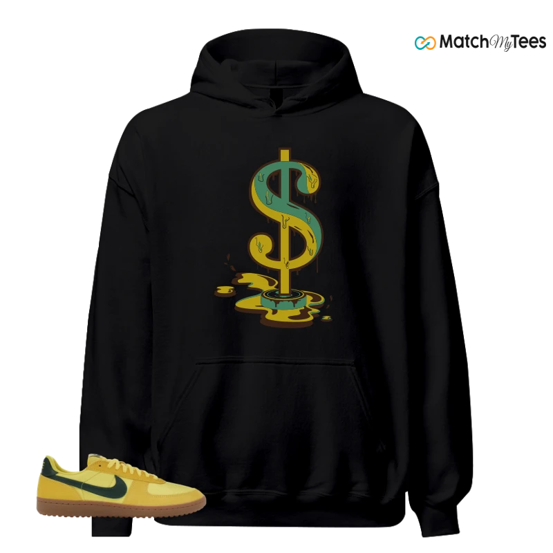 NIKE FIELD GENERAL 82 CHROME YELLOW FIR SNEAKER Matching Tees hoodie