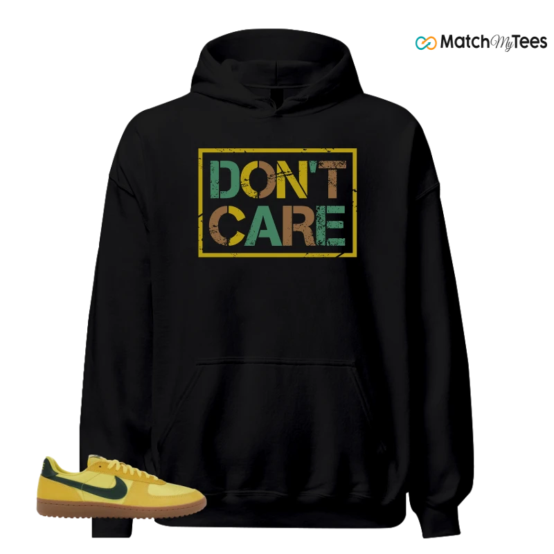 NIKE FIELD GENERAL 82 CHROME YELLOW FIR SNEAKER Matching Tees hoodie