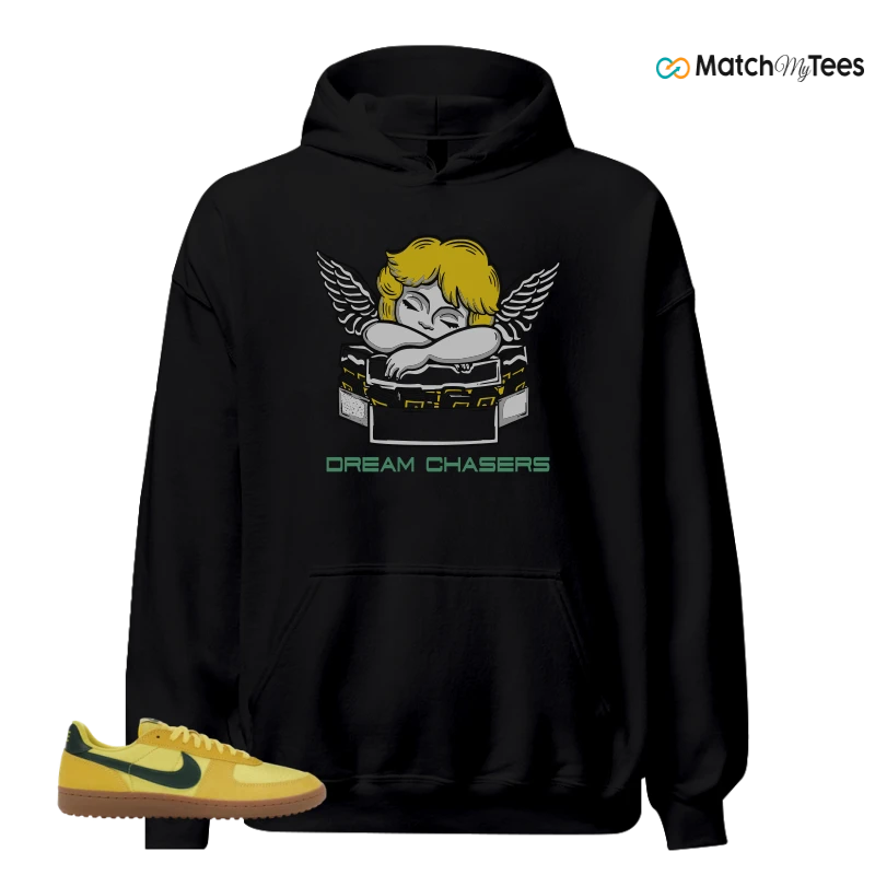 NIKE FIELD GENERAL 82 CHROME YELLOW FIR SNEAKER Matching Tees hoodie