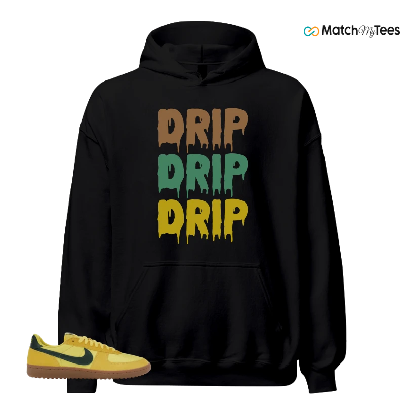 NIKE FIELD GENERAL 82 CHROME YELLOW FIR SNEAKER Matching Tees hoodie