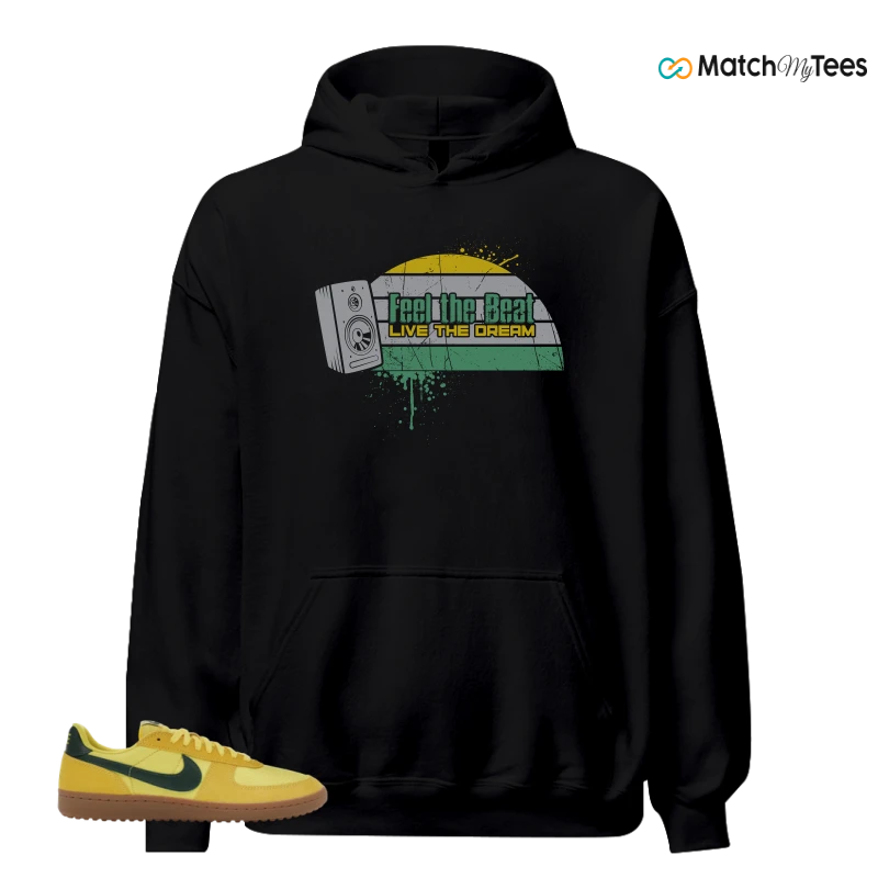 NIKE FIELD GENERAL 82 CHROME YELLOW FIR SNEAKER Matching Tees hoodie