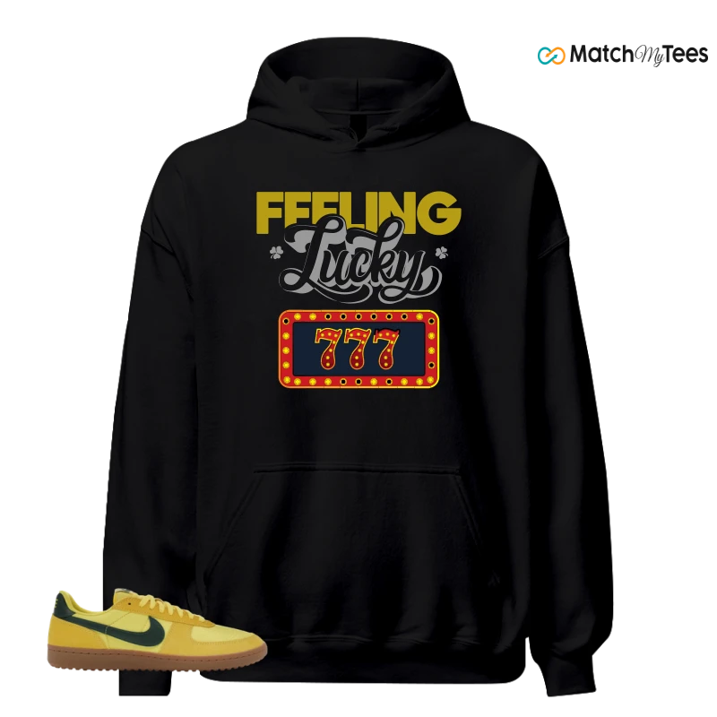 NIKE FIELD GENERAL 82 CHROME YELLOW FIR SNEAKER Matching Tees hoodie