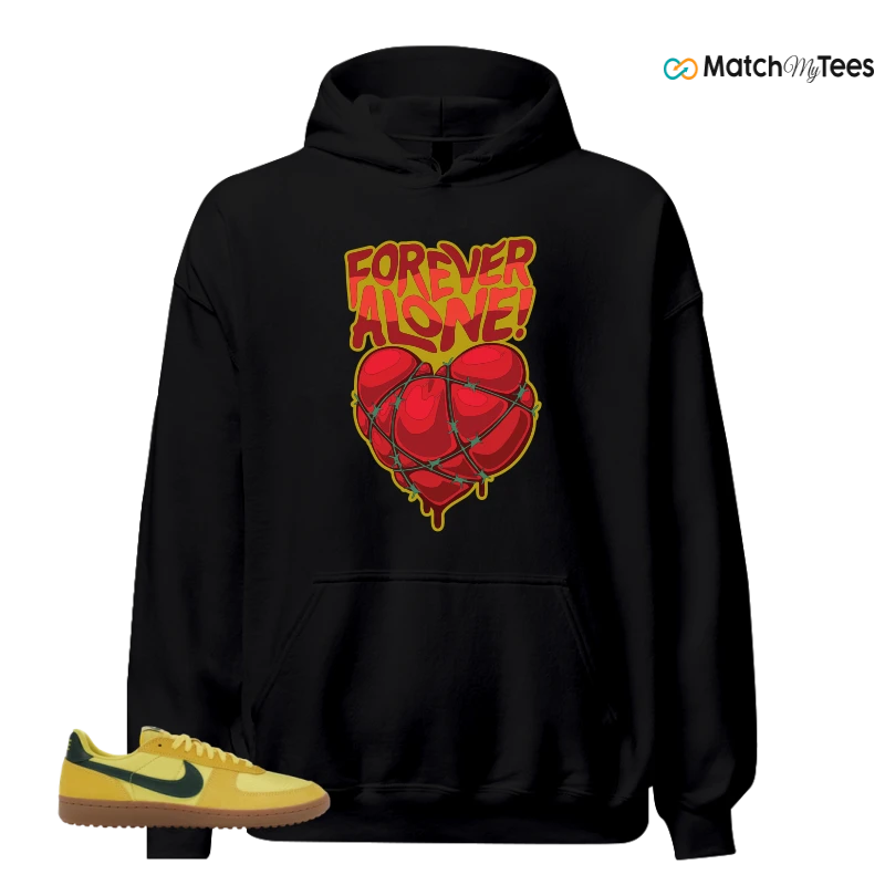 NIKE FIELD GENERAL 82 CHROME YELLOW FIR SNEAKER Matching Tees hoodie