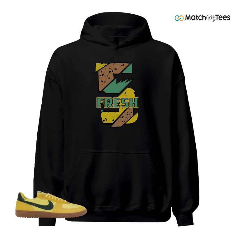 NIKE FIELD GENERAL 82 CHROME YELLOW FIR SNEAKER Matching Tees hoodie