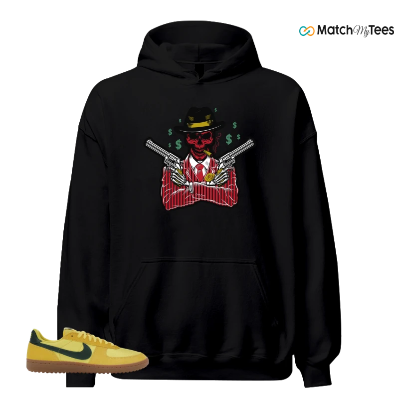 NIKE FIELD GENERAL 82 CHROME YELLOW FIR SNEAKER Matching Tees hoodie