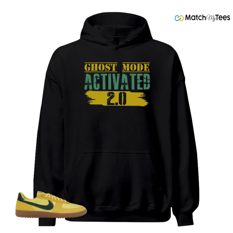 NIKE FIELD GENERAL 82 CHROME YELLOW FIR SNEAKER Matching Tees hoodie
