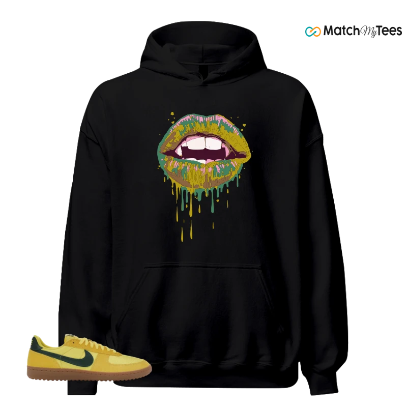 NIKE FIELD GENERAL 82 CHROME YELLOW FIR SNEAKER Matching Tees hoodie