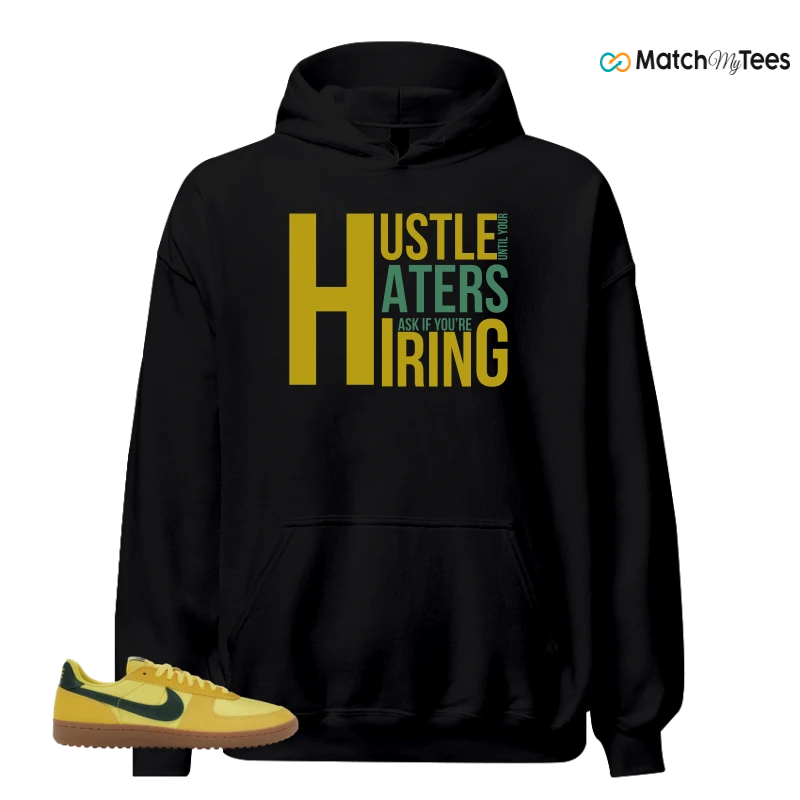 NIKE FIELD GENERAL 82 CHROME YELLOW FIR SNEAKER Matching Tees hoodie